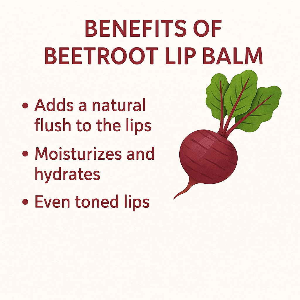 Beetroot - Lip Balm - For soft & supple lip