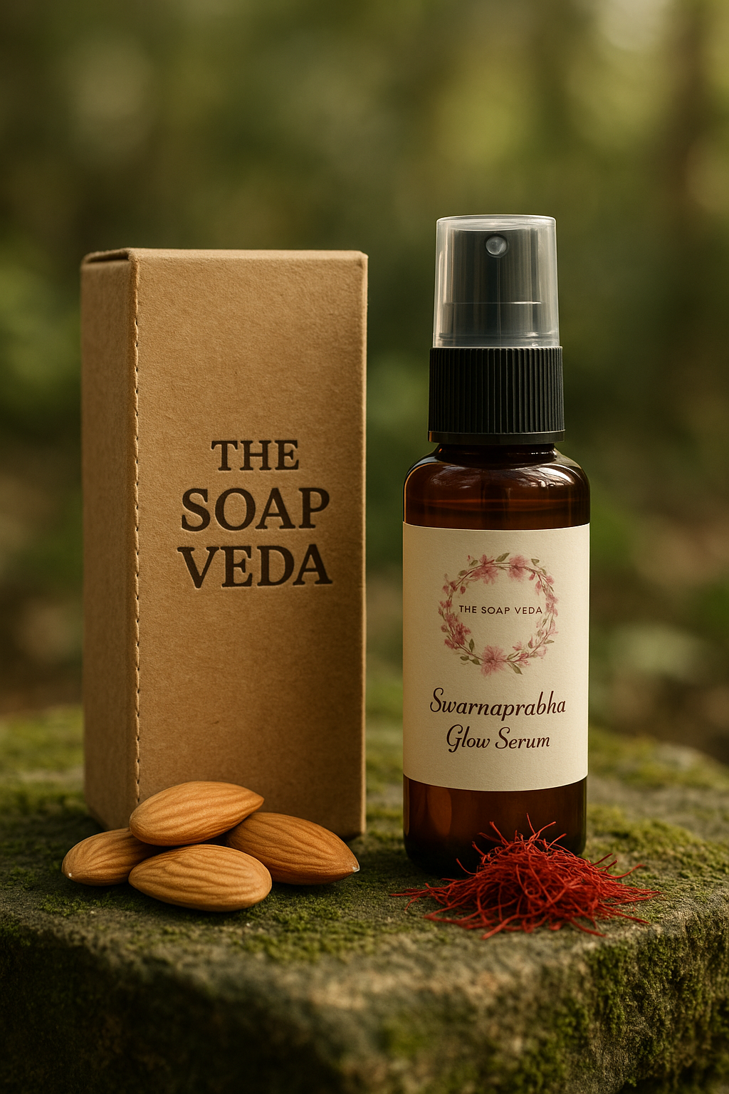 Swarnaprabha golden glow serum - for glowing face