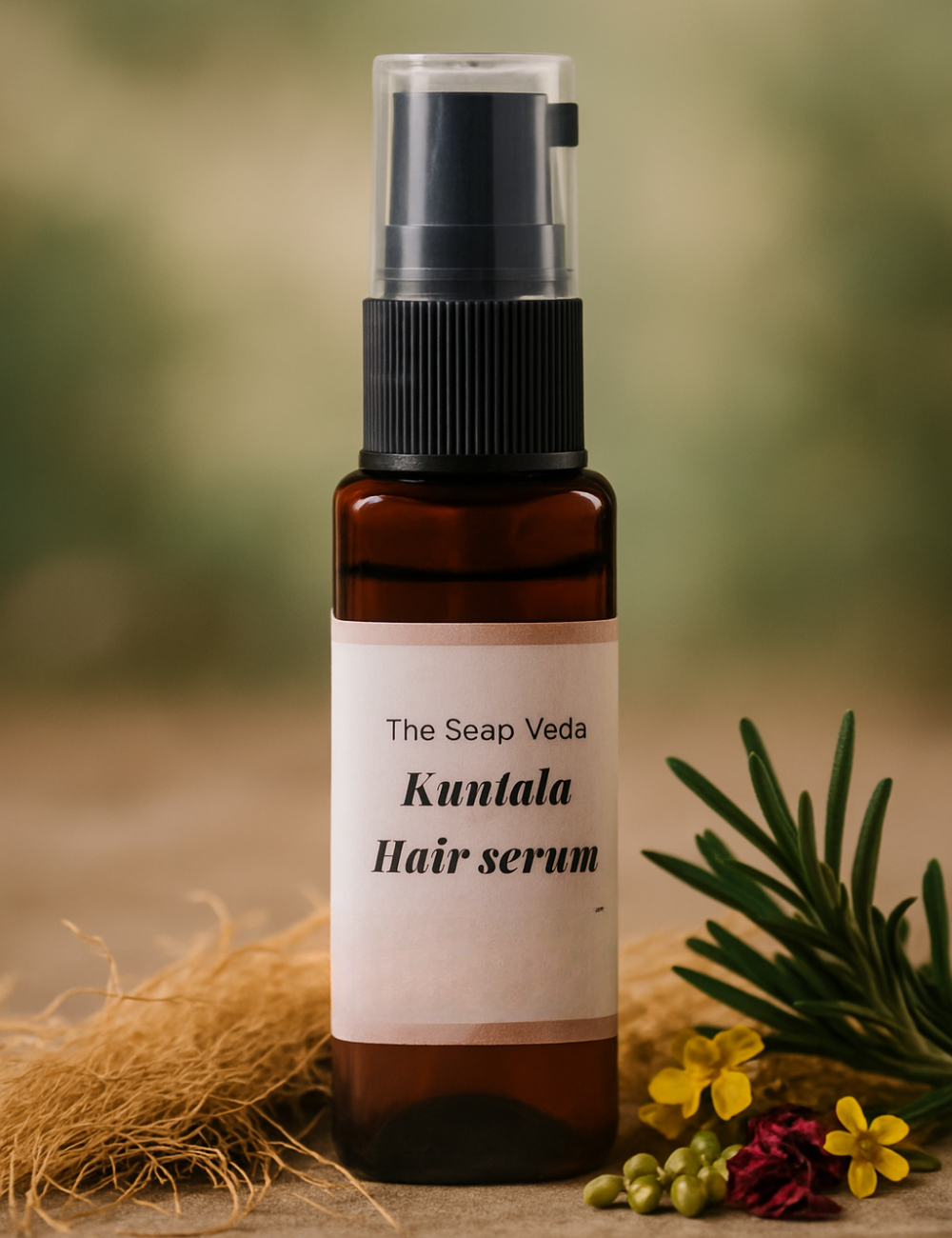 Kuntala - Hair serum - for frizz-free soft & silky hair