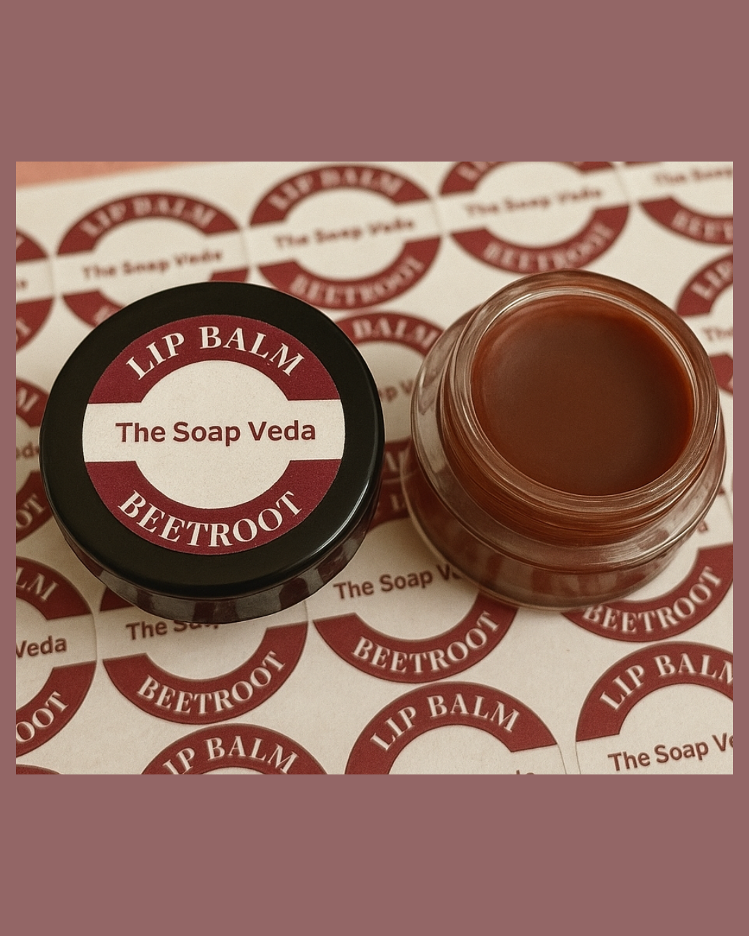 Beetroot - Lip Balm - For soft & supple lip