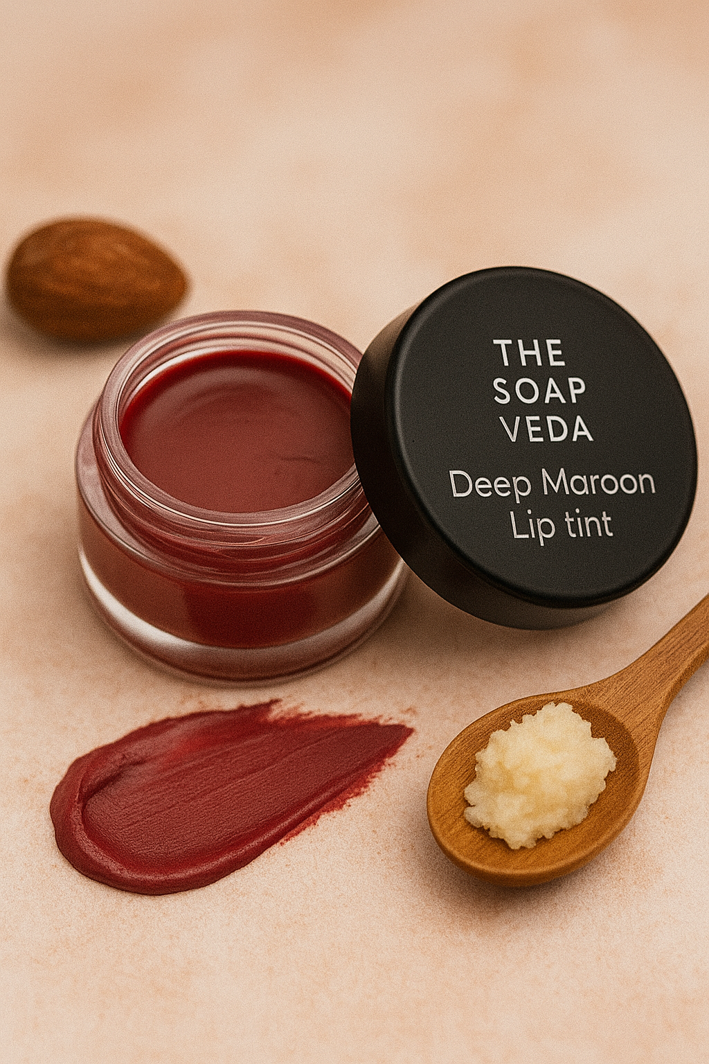 Deep Maroon - Lip tint - For naturally tinted lips