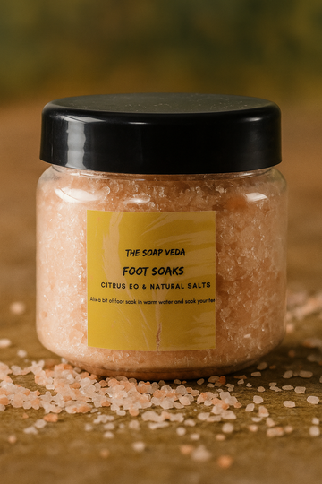 Citrus foot soaks -  Relax and rejuvenate