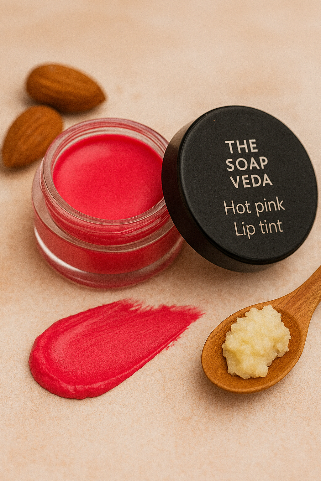 Hot pink - Lip tint - For naturally tinted lips