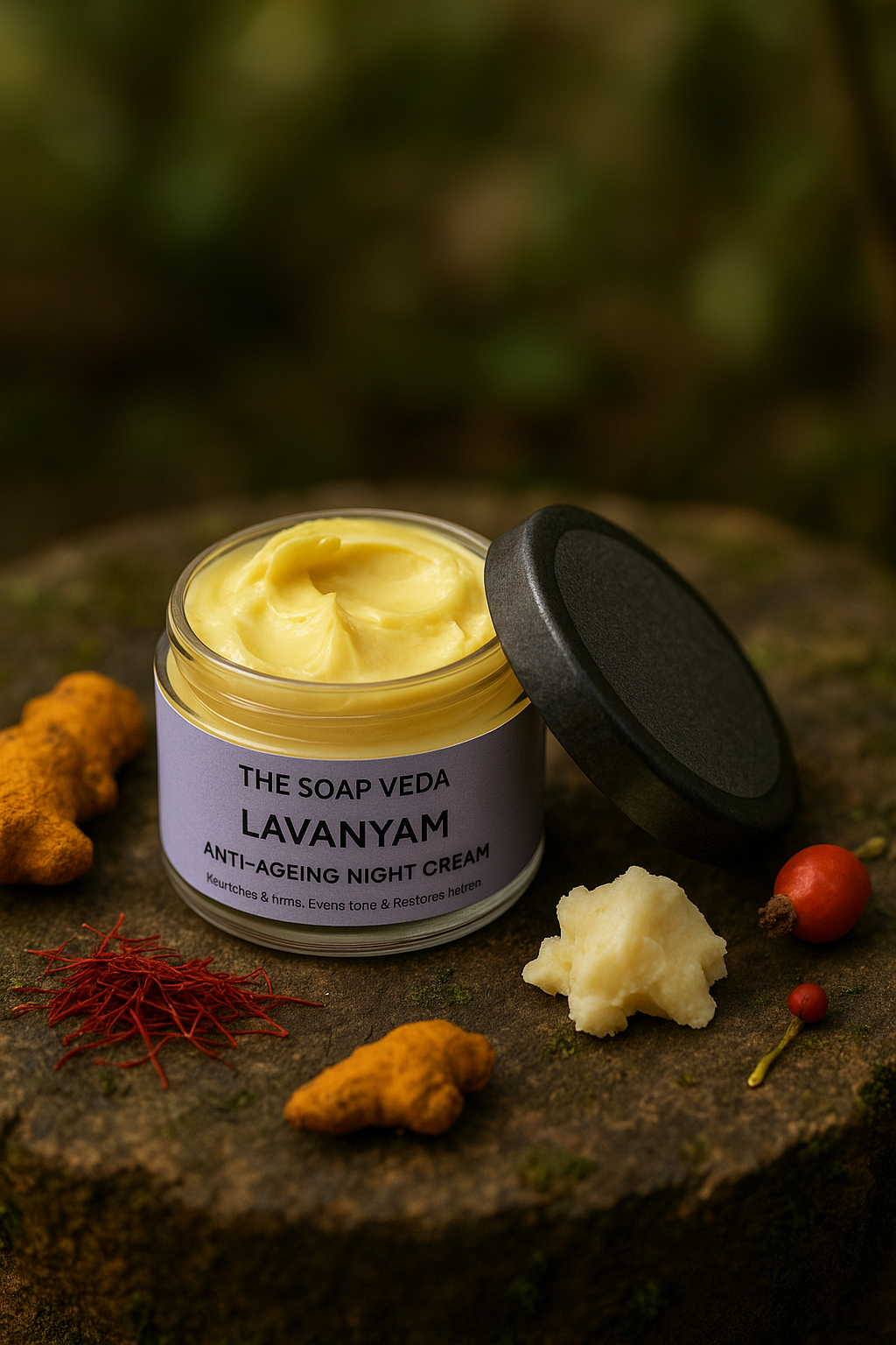 Lavanyam night cream - For wrinkle-free soft skin