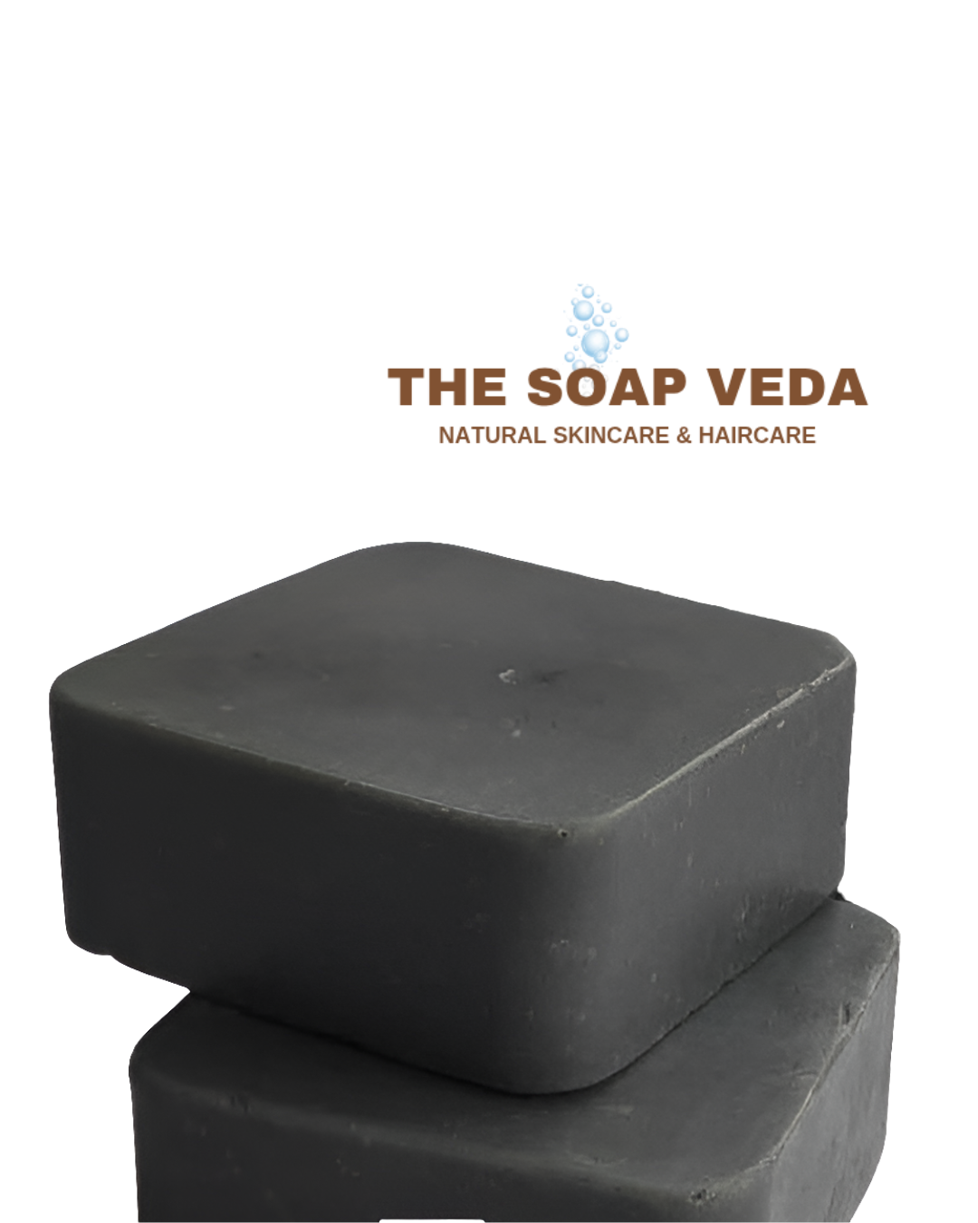 Activated charcoal soap - For de-tan & dirt removal